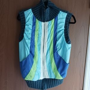 Free People Puffer Vest 80s Vibe Coat Jacket